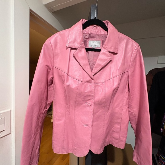 Vintage Pink Wilson’s Leather Women's Jacket - Picture 1 of 5
